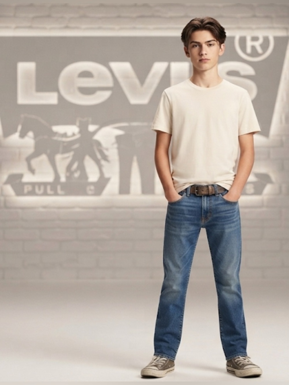 Authentic Levi’s boys signature 514 denim jeans sz 16